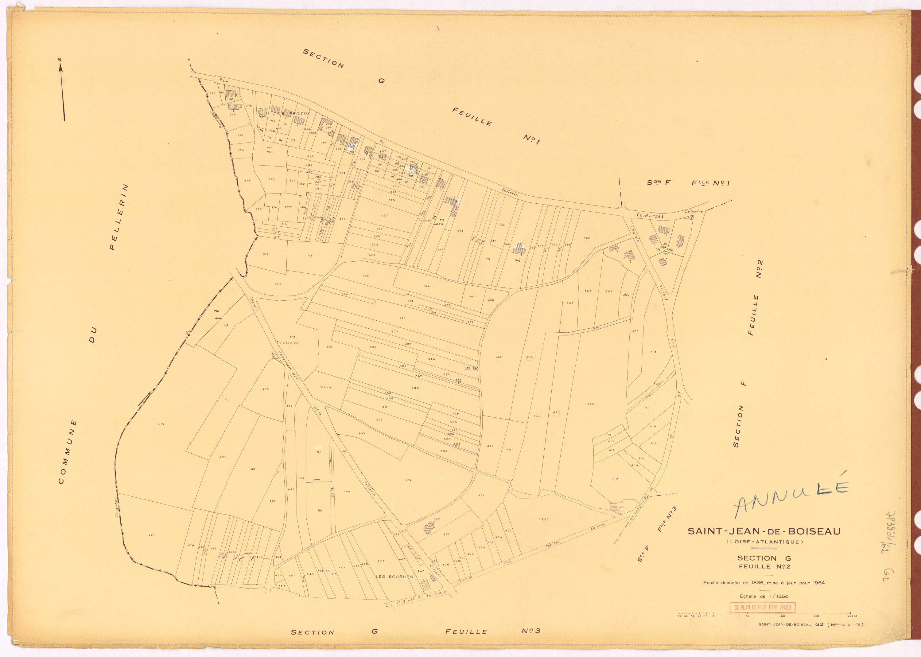 Saint-Jean-de-Boiseau - Section G2 266-478