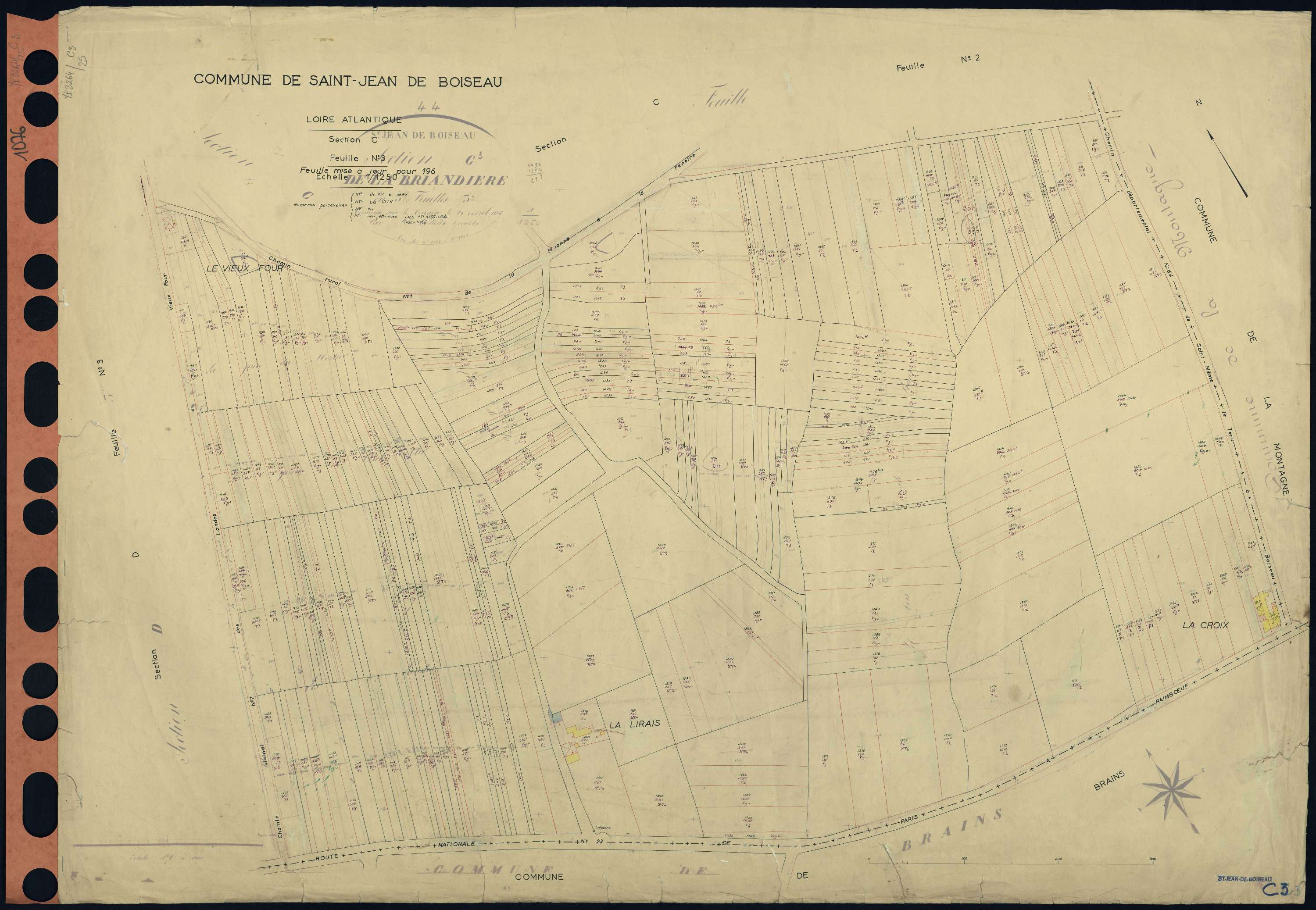 Saint-Jean-de-Boiseau - Section C3 1192-1490