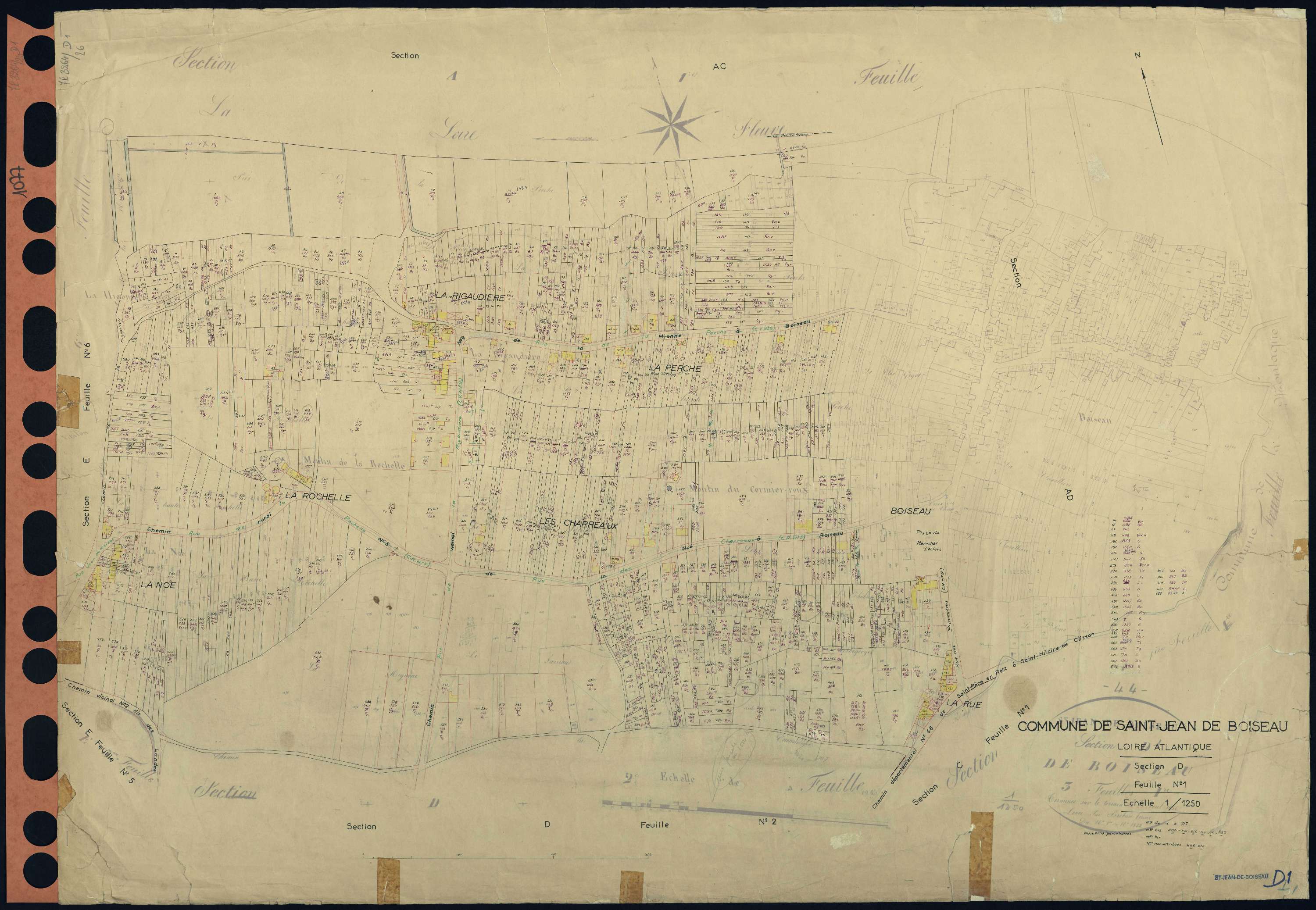 Saint-Jean-de-Boiseau - Section D1 1-717