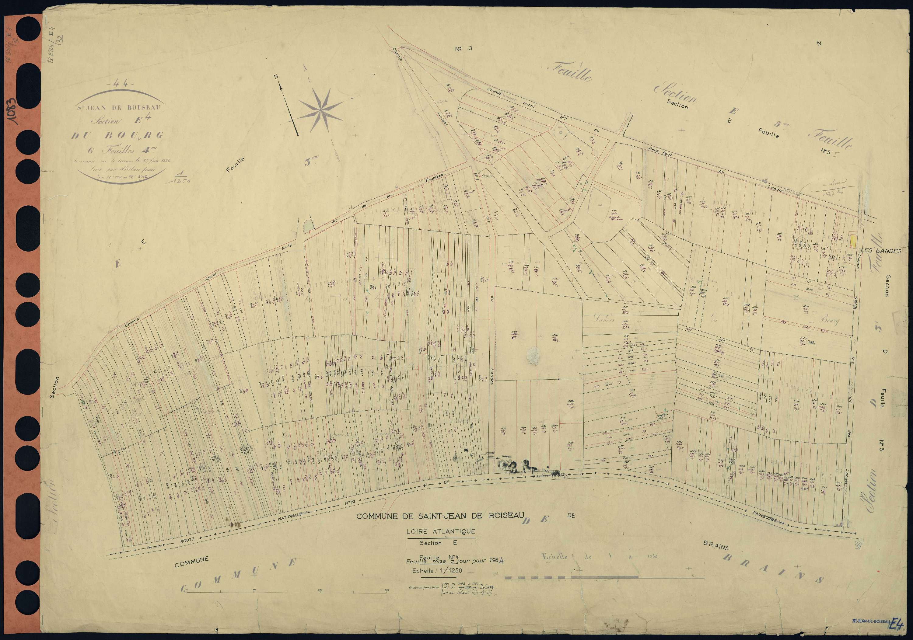 Saint-Jean-de-Boiseau - Section E4 1090-1402