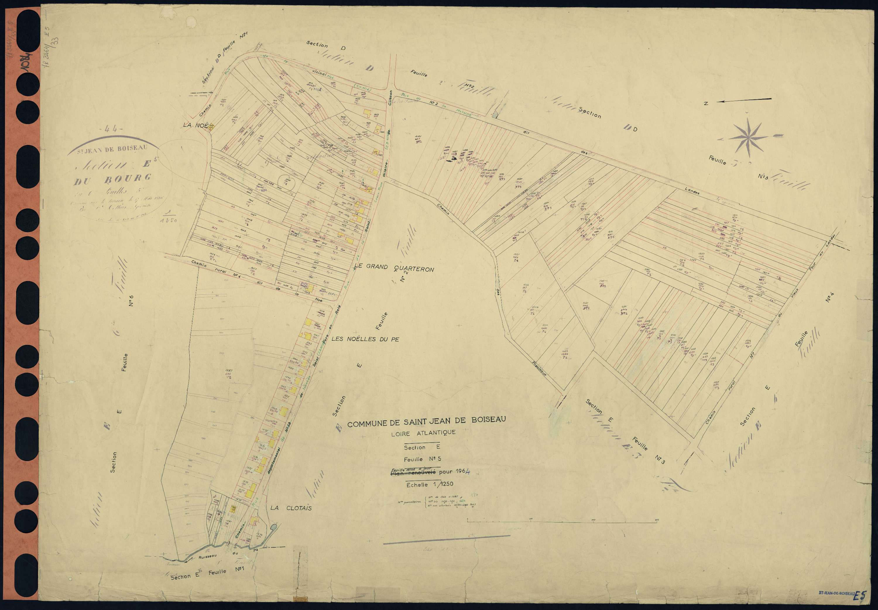 Saint-Jean-de-Boiseau - Section E5 1403-1587