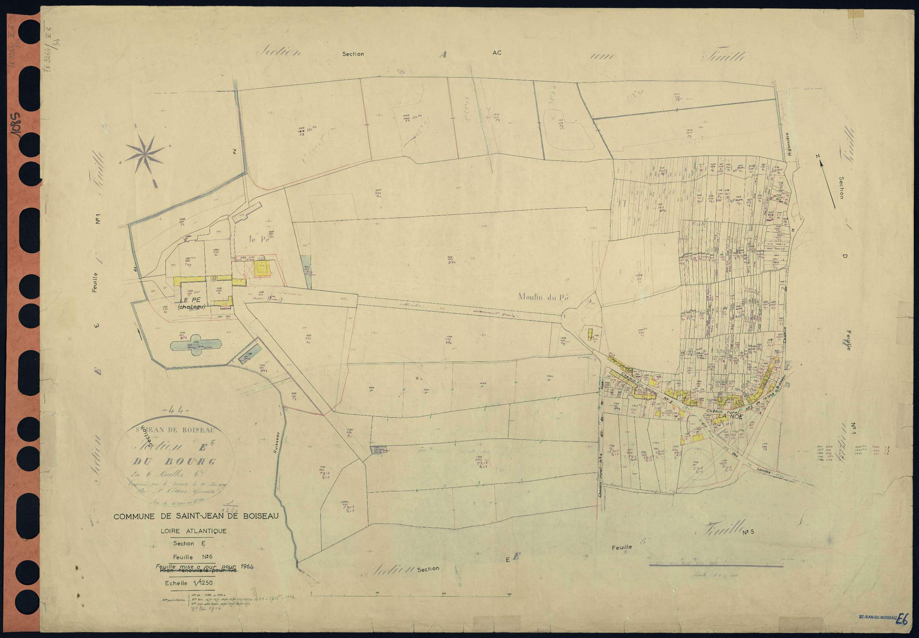 Saint-Jean-de-Boiseau - Section E6 1588-1794