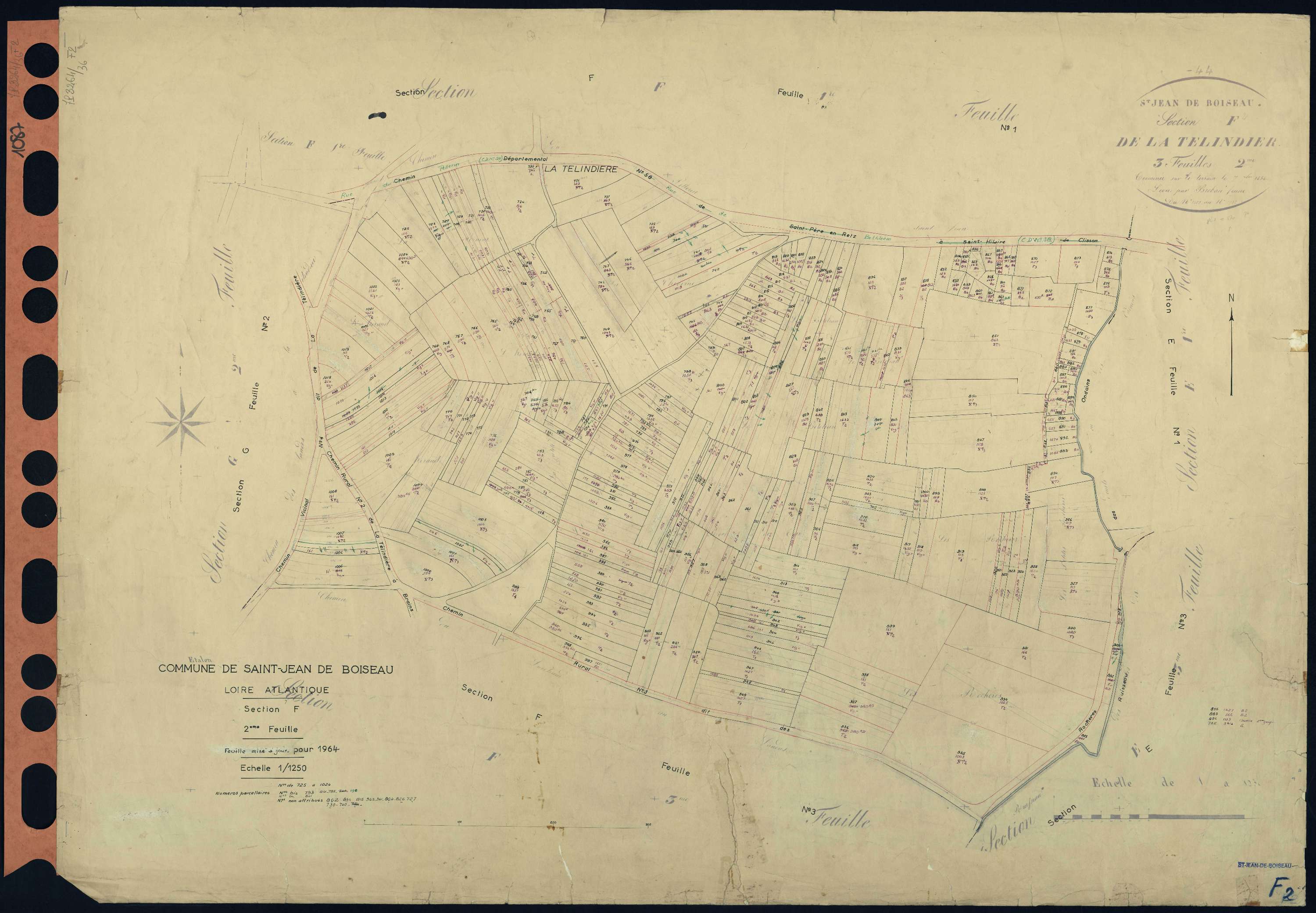 Saint-Jean-de-Boiseau - Section F2 725-1024