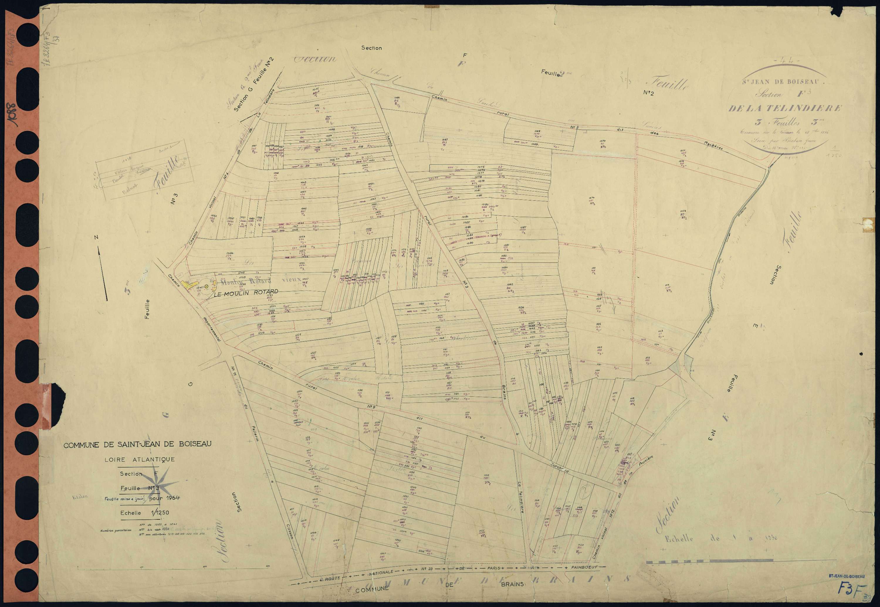 Saint-Jean-de-Boiseau - Section F3 1025-1241