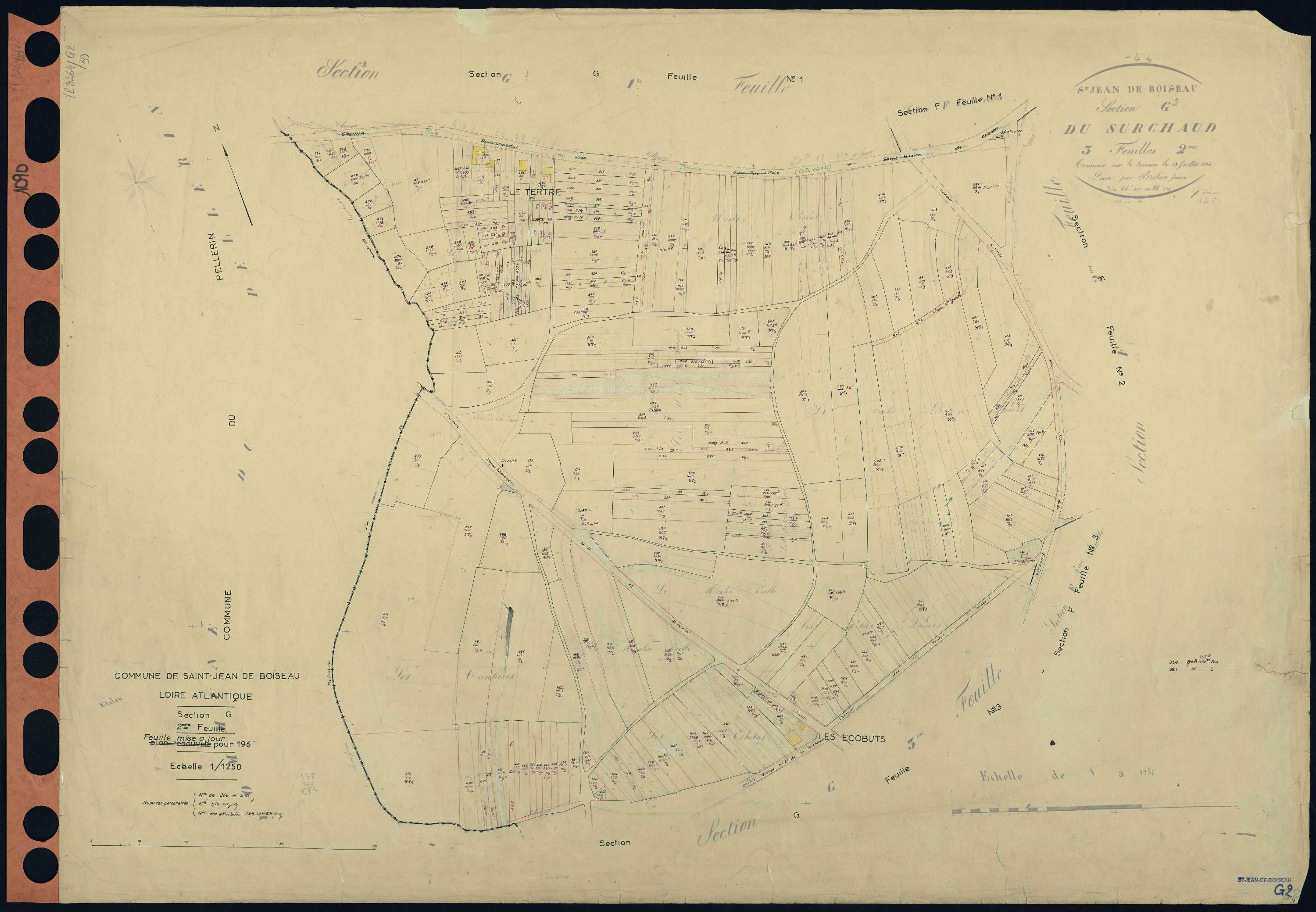 Saint-Jean-de-Boiseau - Section G2 266-478