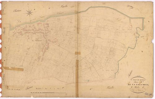 Saint-Jean-de-Boiseau - Section F1 Telindière (section de La) ; 1-1482