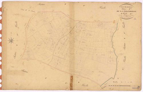 Saint-Jean-de-Boiseau - Section F2 Telindière (section de La) ; 1483-1932