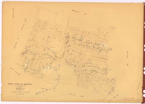 Saint-Jean-de-Boiseau - Section D1 1-717