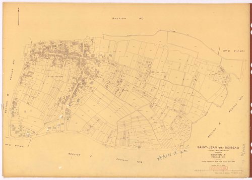Saint-Jean-de-Boiseau - Section F1 1-724