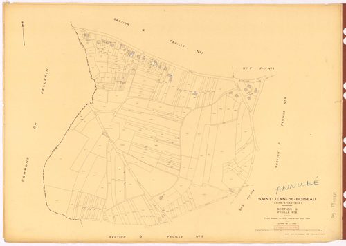 Saint-Jean-de-Boiseau - Section G2 266-478