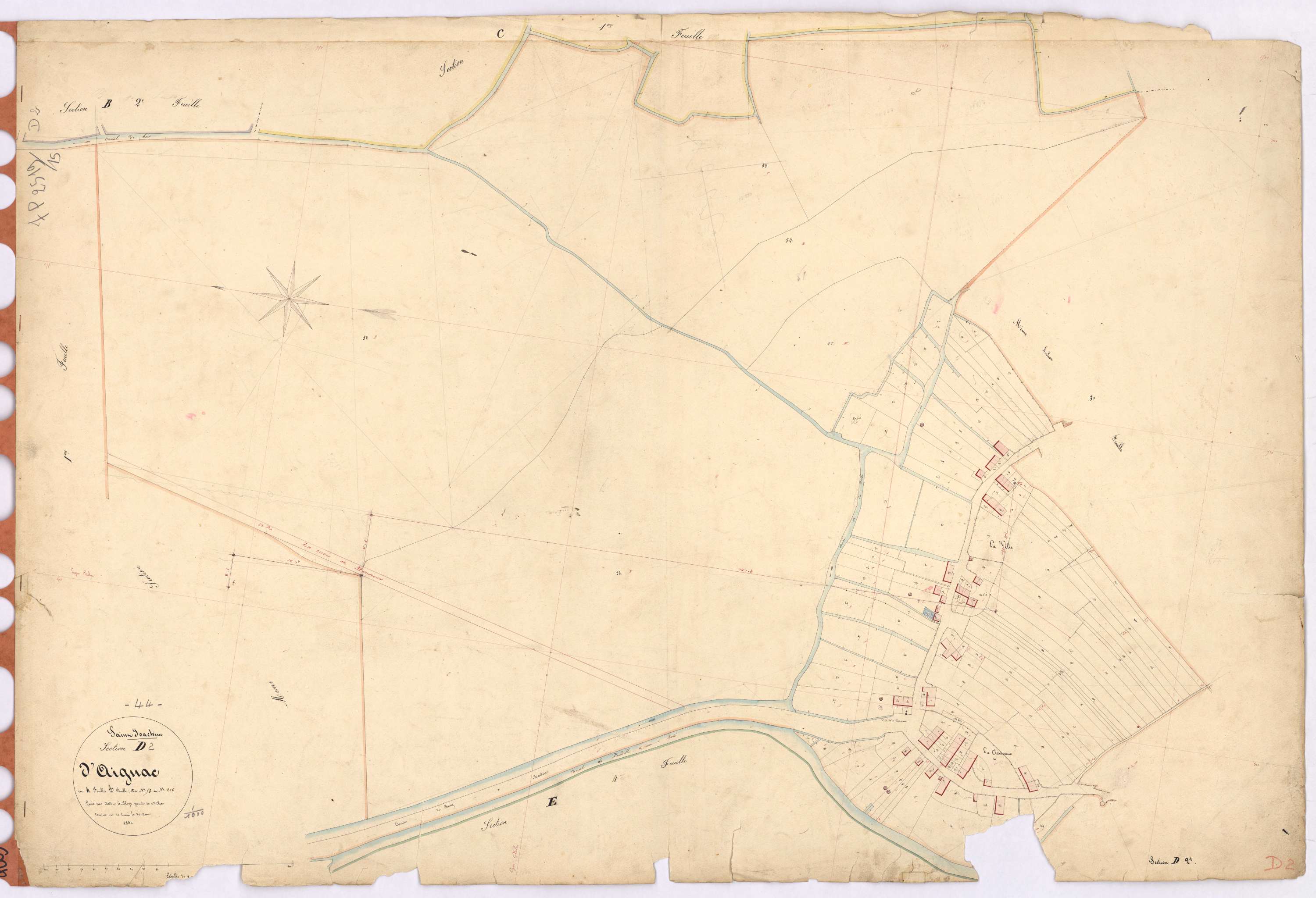 Saint-Joachim - Section D2 Aignac (section d')