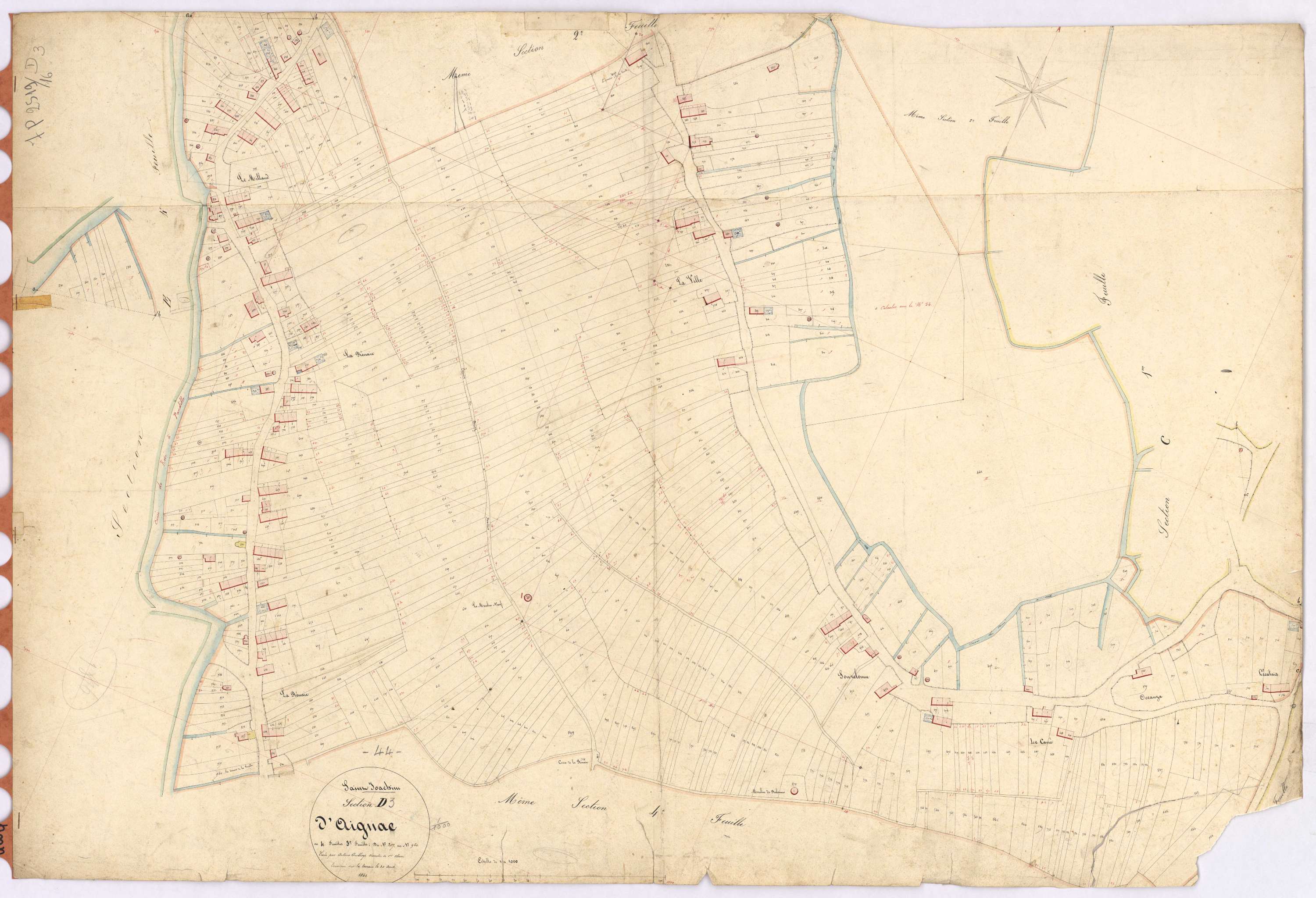 Saint-Joachim - Section D3 Aignac (section d')