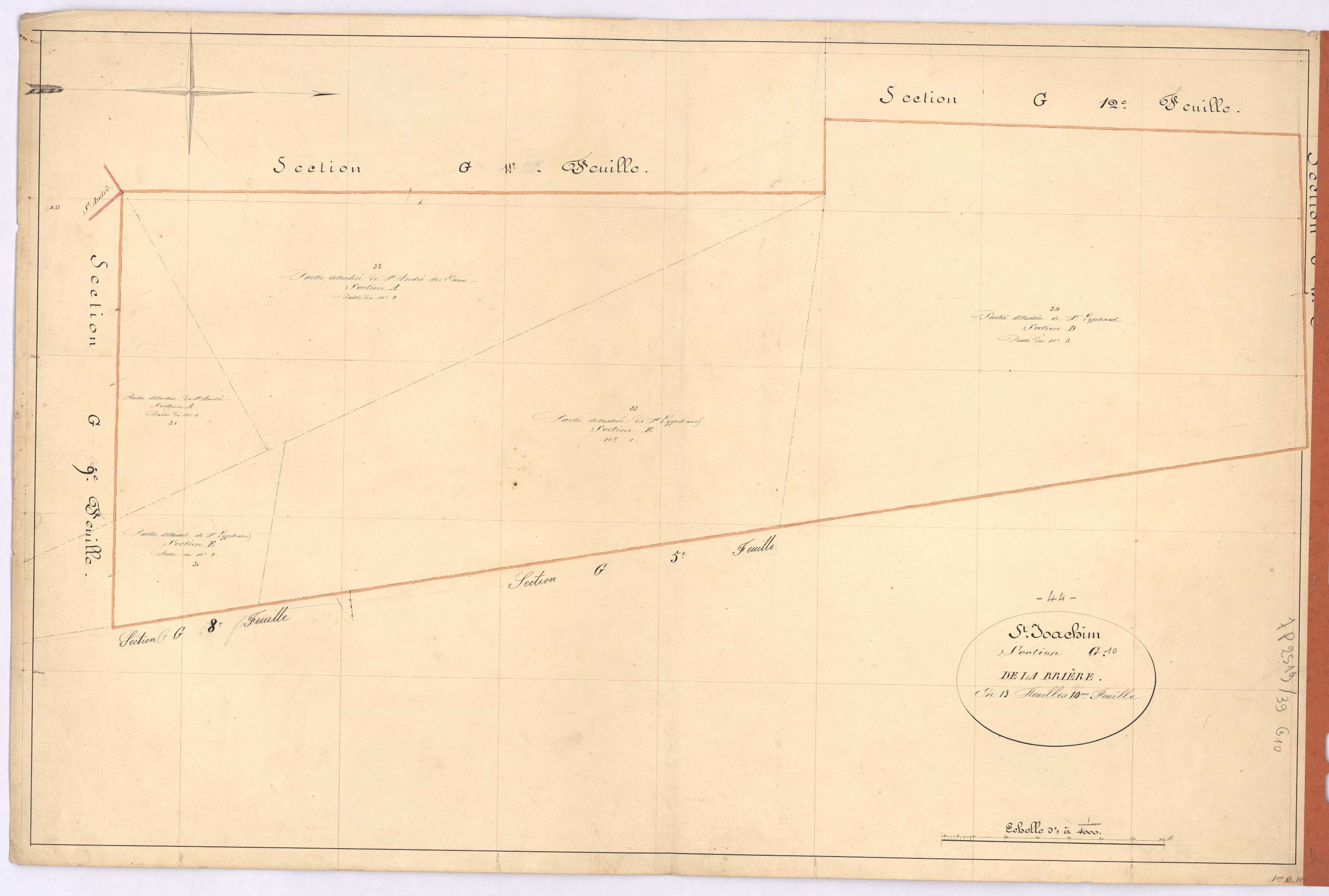 Saint-Joachim - Section G10 Brière (section de La)