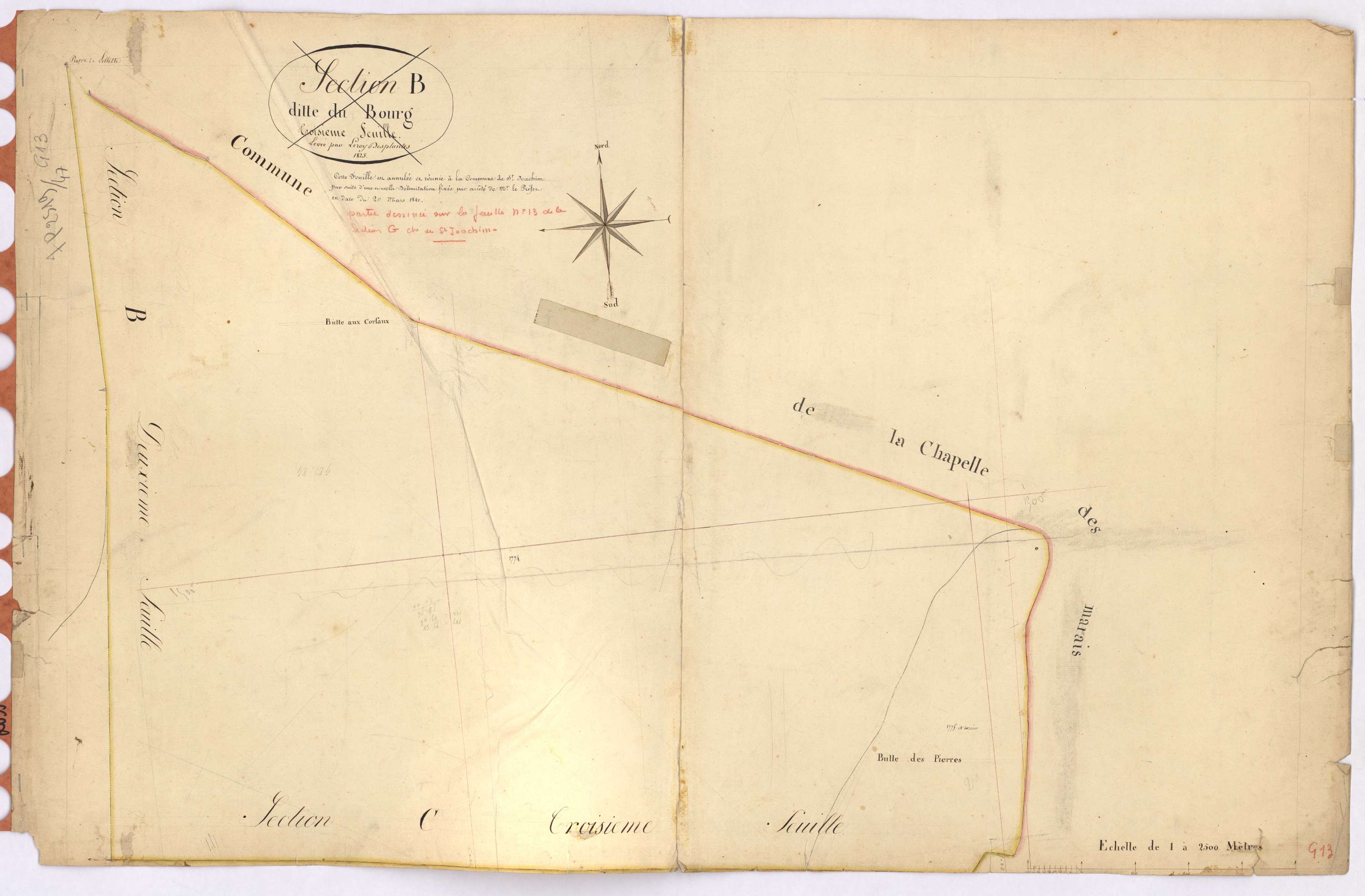 Saint-Joachim - Section G13 Brière (section de La)