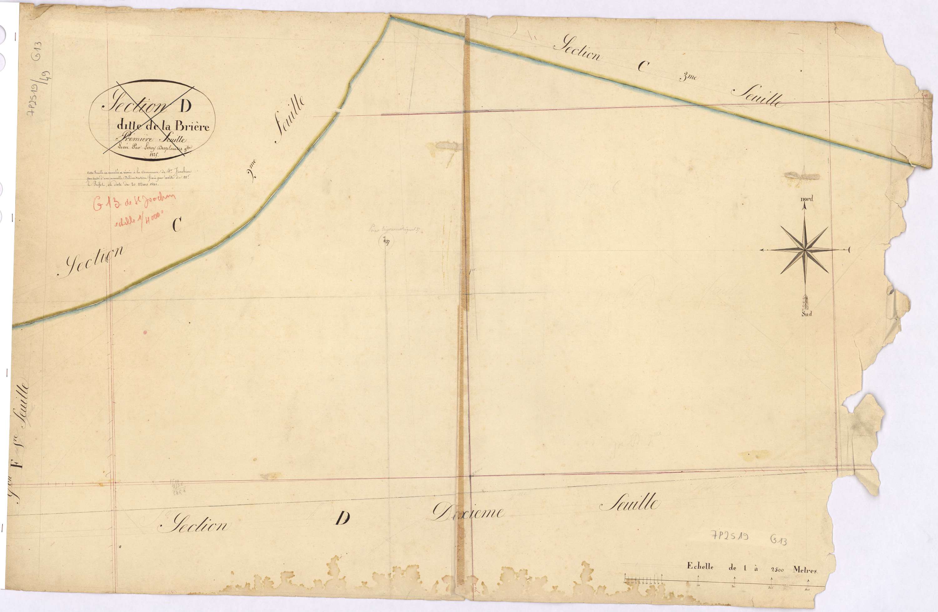 Saint-Joachim - Section G13 Brière (section de La)