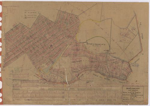 Saint-Joachim - Section A3 Mazin(section de) ; 2647-3843