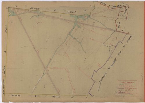 Saint-Joachim - Section G6 Brière (section de La) ; 243-270