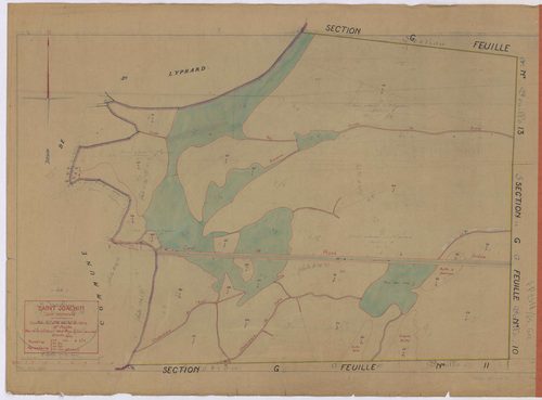 Saint-Joachim - Section G12 Brière (section de La) ; 441-472