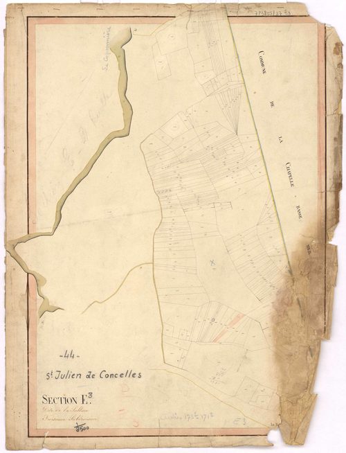 Saint-Julien-de-Concelles - Section E3 Sablière (section de La)