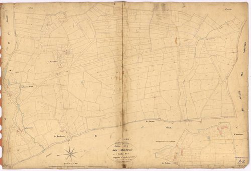 Saint-Julien-de-Vouvantes - Section A2 Mouffais (section des) ; 555-969