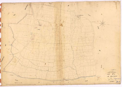 Saint-Julien-de-Vouvantes - Section B1 Beaumont (section de) ; 1-343