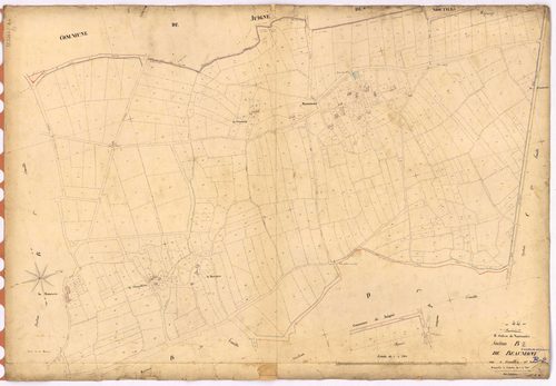 Saint-Julien-de-Vouvantes - Section B2 Beaumont (section de) ; 344-866