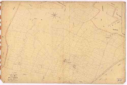 Saint-Julien-de-Vouvantes - Section D2 Guertais (section de) ; 340-730