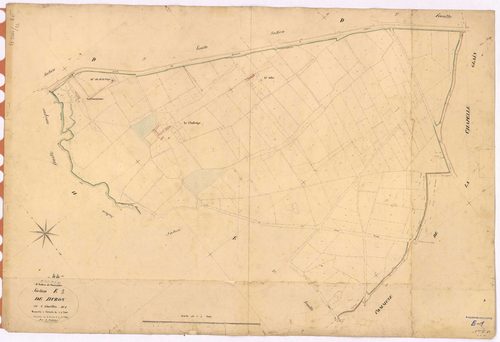 Saint-Julien-de-Vouvantes - Section E1 Duron (section de) ; 1-167