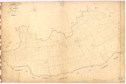 Saint-Julien-de-Vouvantes - Section E2 Duron (section de) ; 168-407