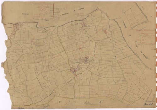 Saint-Julien-de-Vouvantes - Section A1 A2 Mouffais (section des) ; 1-211 ; 212-342