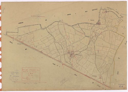 Saint-Julien-de-Vouvantes - Section C1 Leuzenai (section de) ; 1-193
