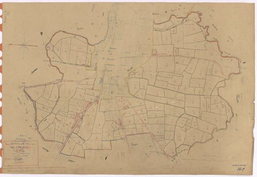 Saint-Julien-de-Vouvantes - Section H1 Bourg (section du) ; 1-177
