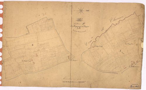 Sainte-Luce-sur-Loire - Section B (développement) Haie (section de La) ; 1-634 ; développement des polygônes A et B