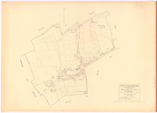 Sainte-Luce-sur-Loire - Section A3 Bourg (section du) ; 673-845