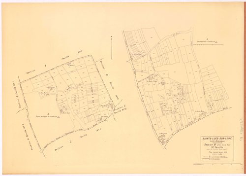 Sainte-Luce-sur-Loire - Section B3 Haie (section de La) ; 321-589