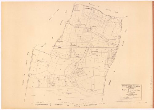 Sainte-Luce-sur-Loire - Section C1 Grand Plessis (section du) ; 1-362