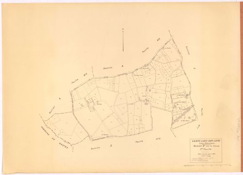 Sainte-Luce-sur-Loire - Section D1 Chassay (section de) ; 1-162