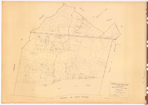Sainte-Luce-sur-Loire - Section D2 Chassay (section de) ; 163-618
