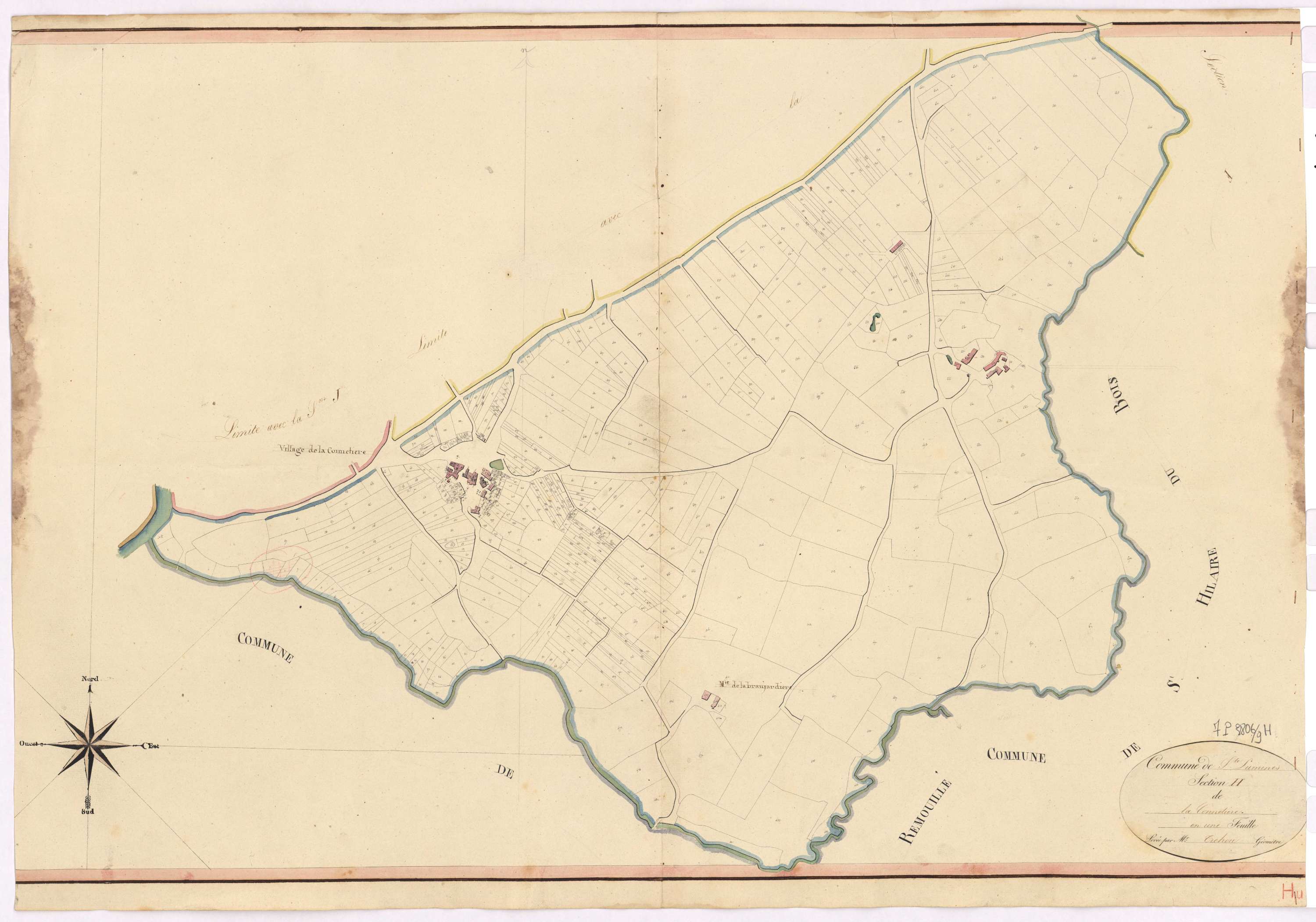 Saint-Lumine-de-Clisson - Section H Connetière (section de La)