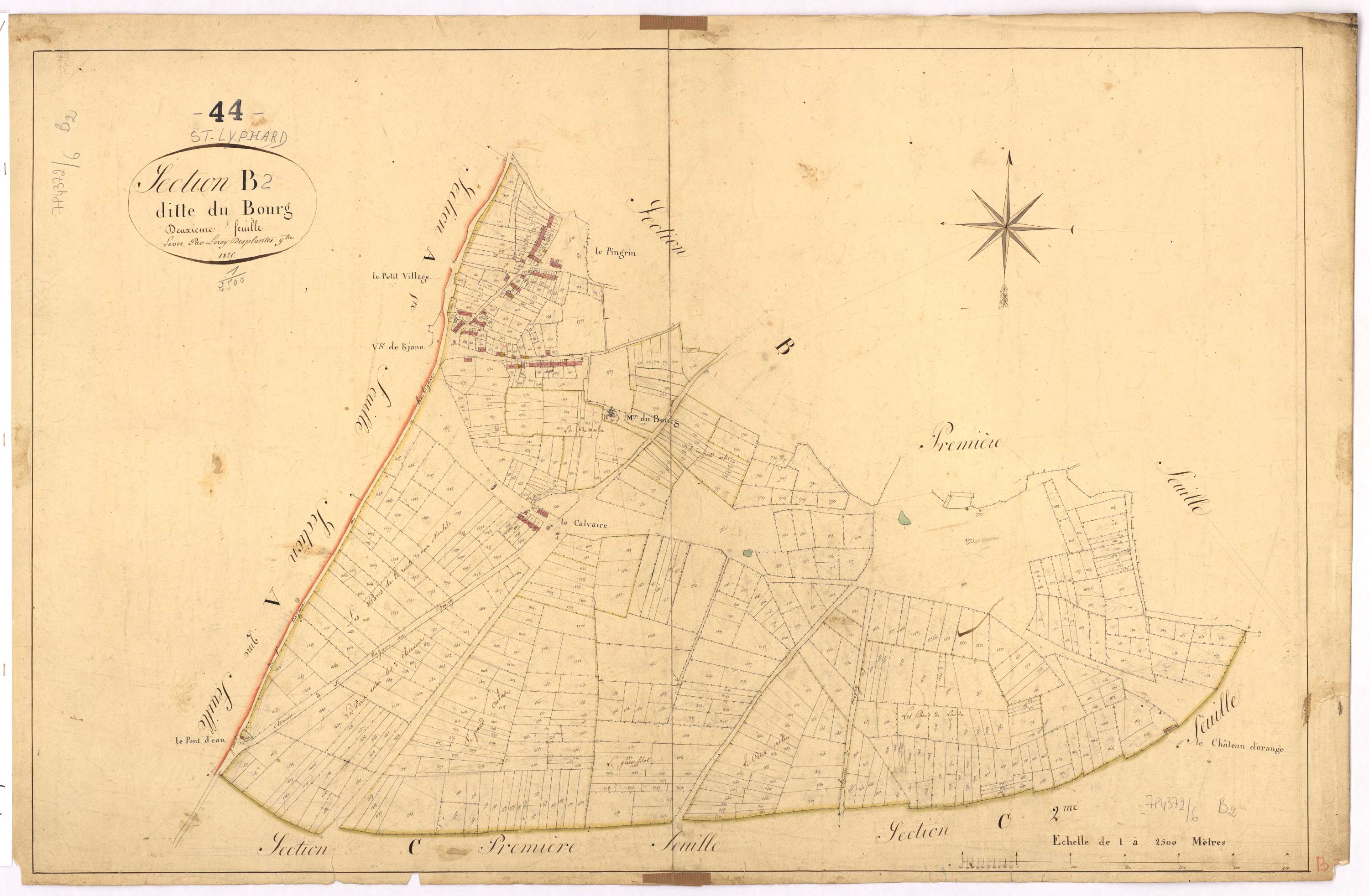 Saint-Lyphard - Section B2 Bourg (section du)