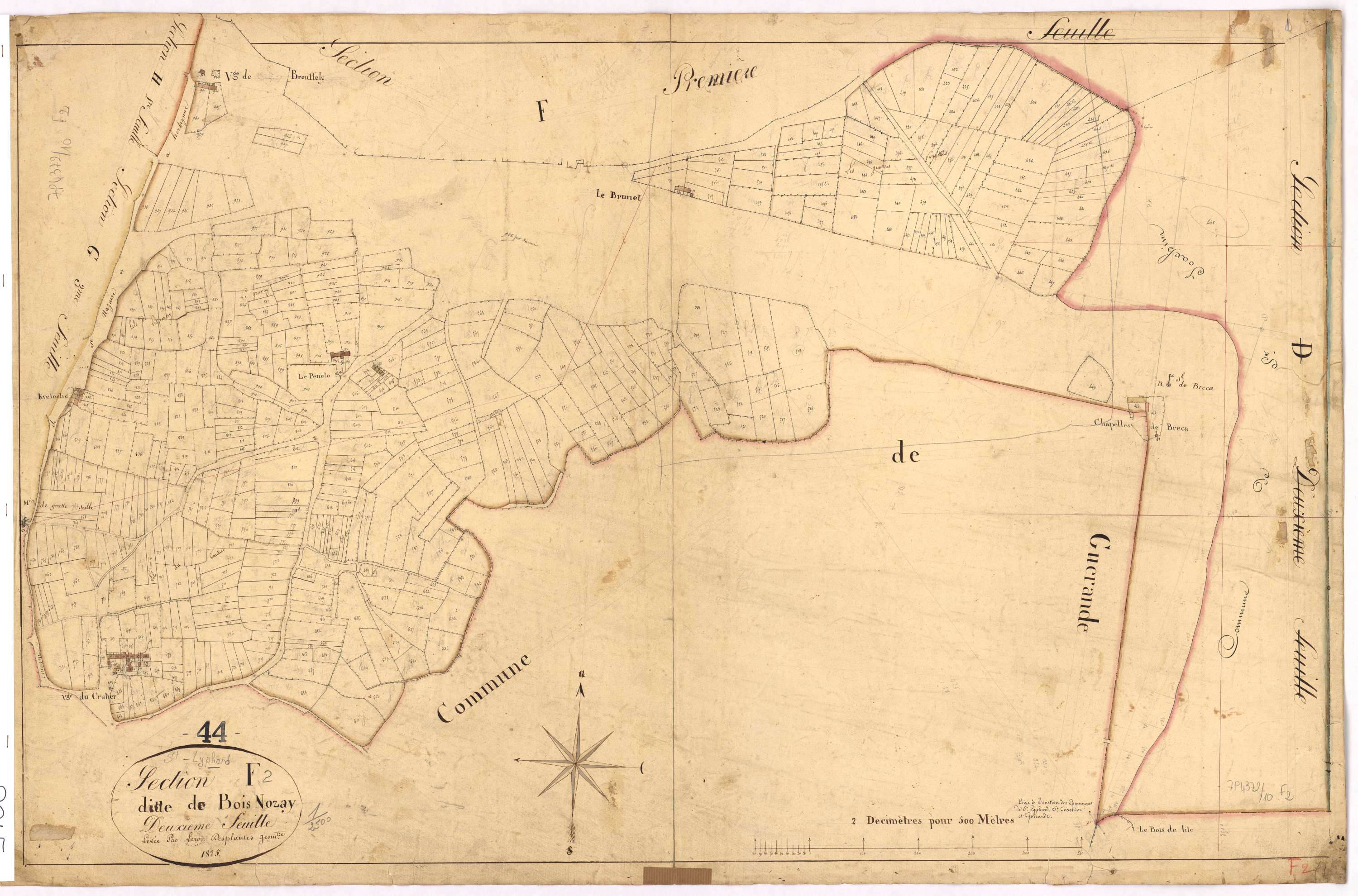 Saint-Lyphard - Section F2 Bois Nozay (section de)