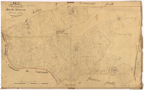 Saint-Lyphard - Section A3 Mezerac (section de)