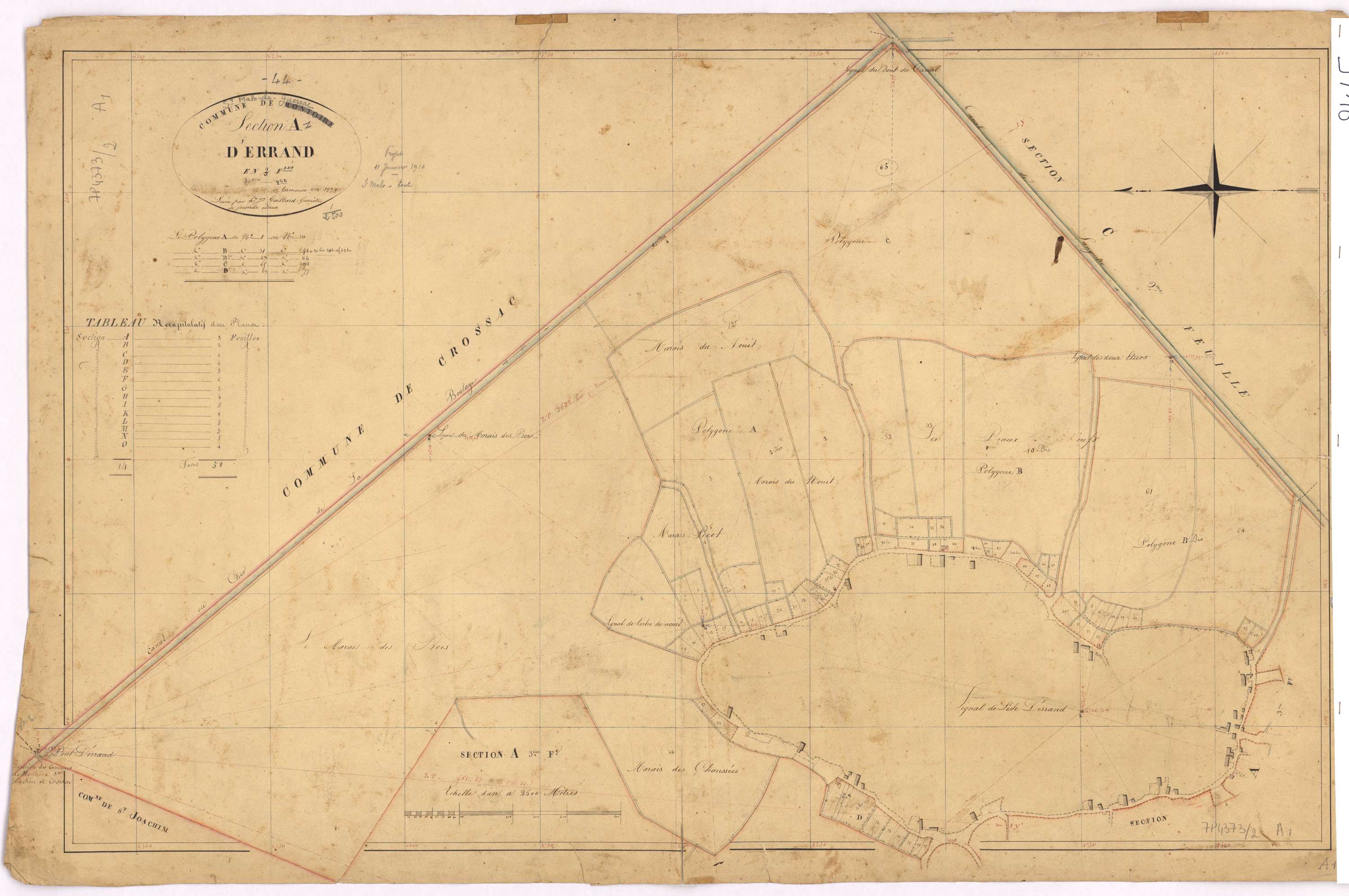 Saint-Malo-de-Guersac - Section A1 Errand (section d')
