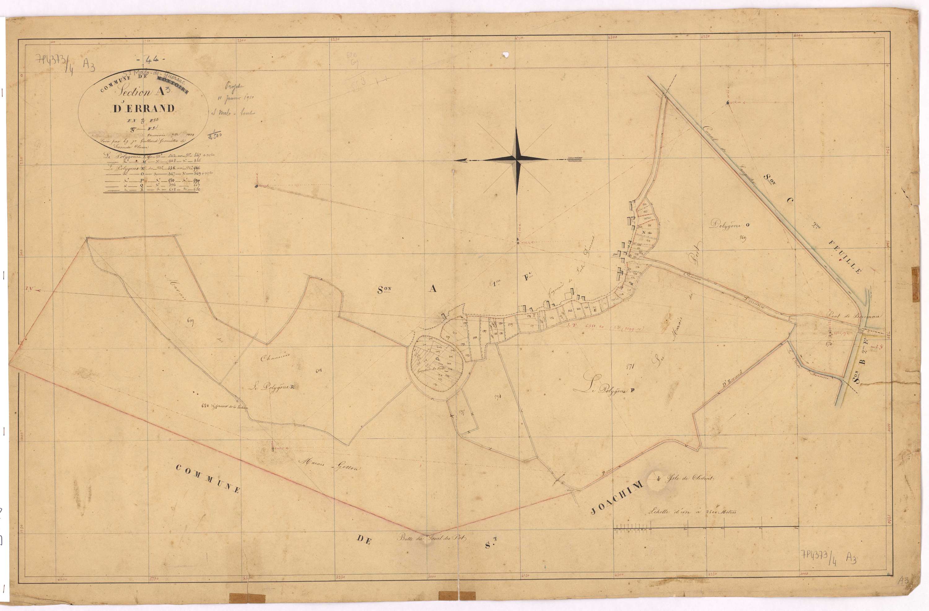Saint-Malo-de-Guersac - Section A3 Errand (section d')
