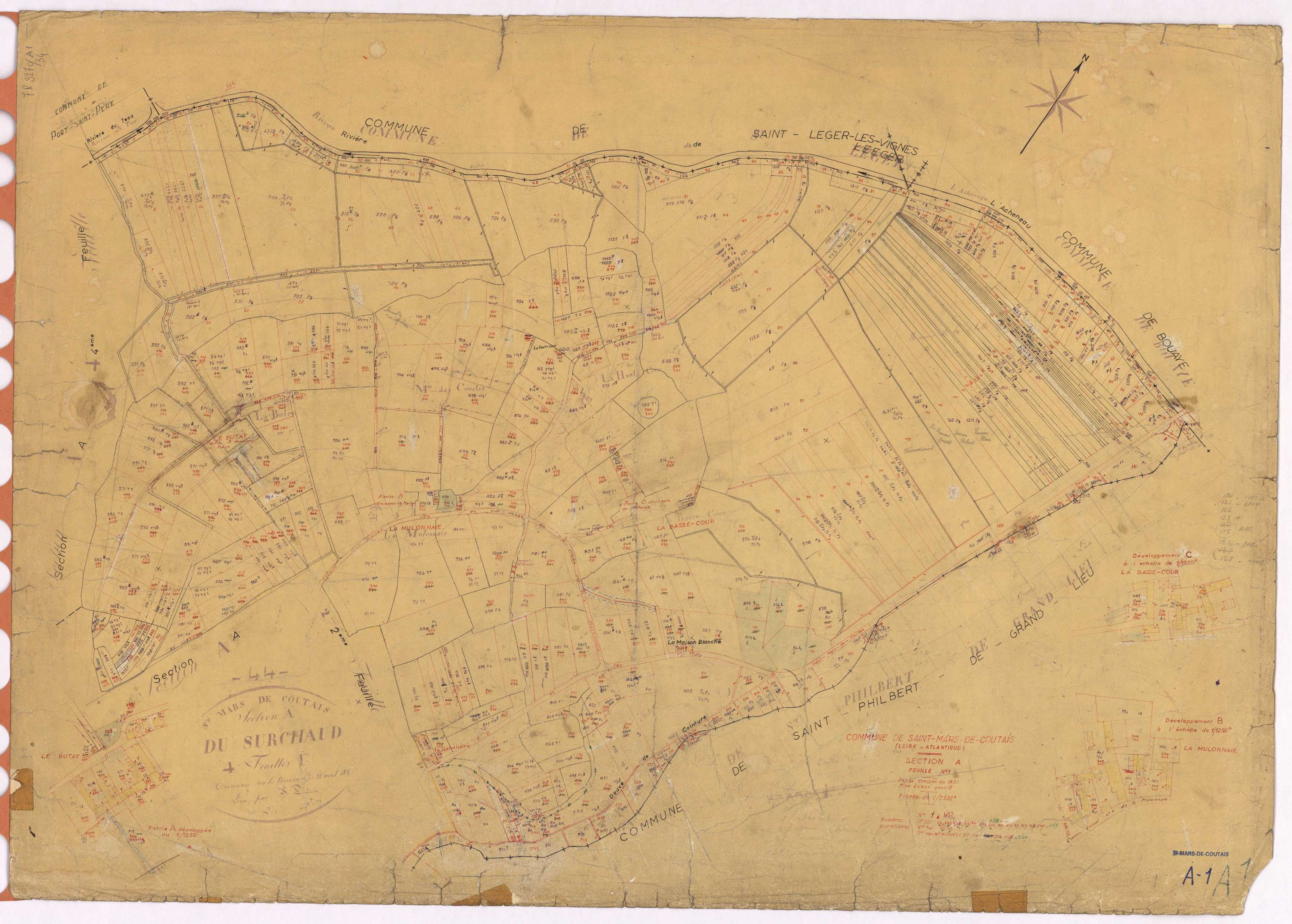 Saint-Mars-de-Coutais - Section A1 1-452