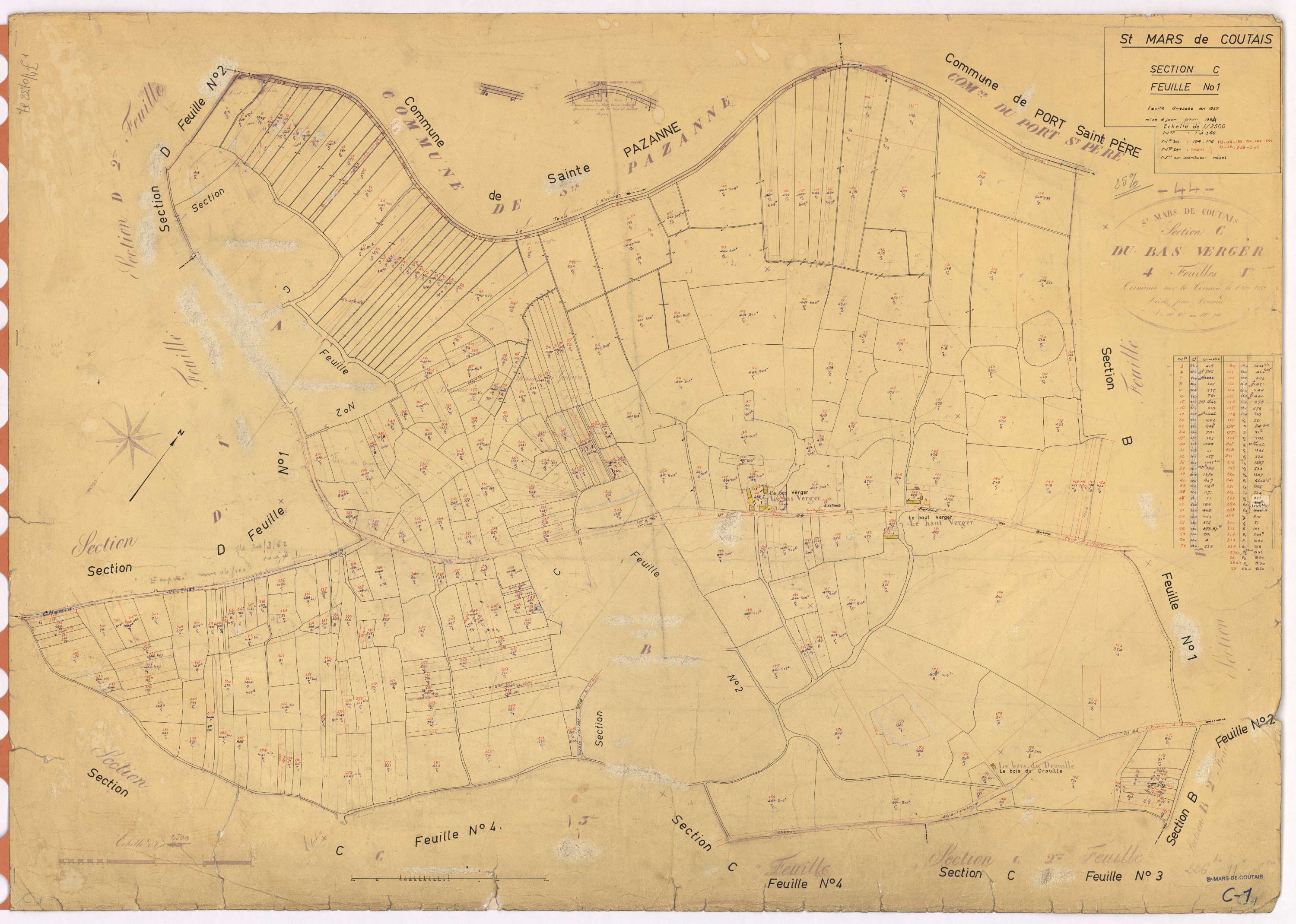 Saint-Mars-de-Coutais - Section C1 1-366