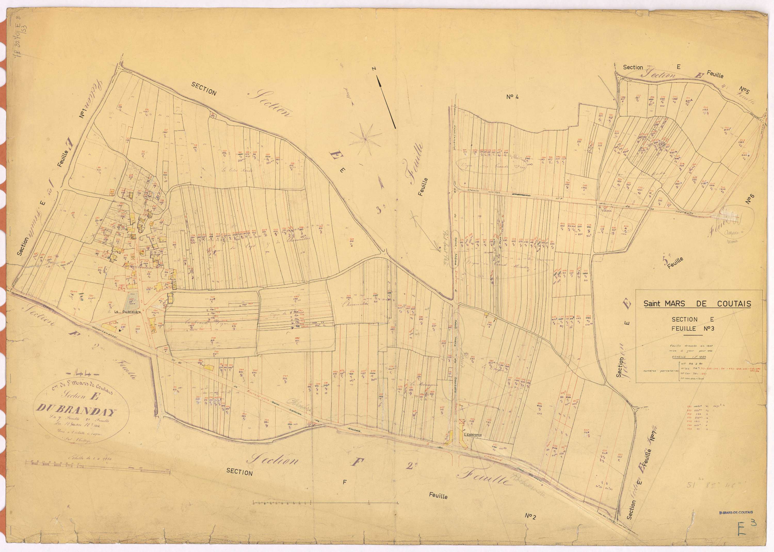 Saint-Mars-de-Coutais - Section E3 512-811