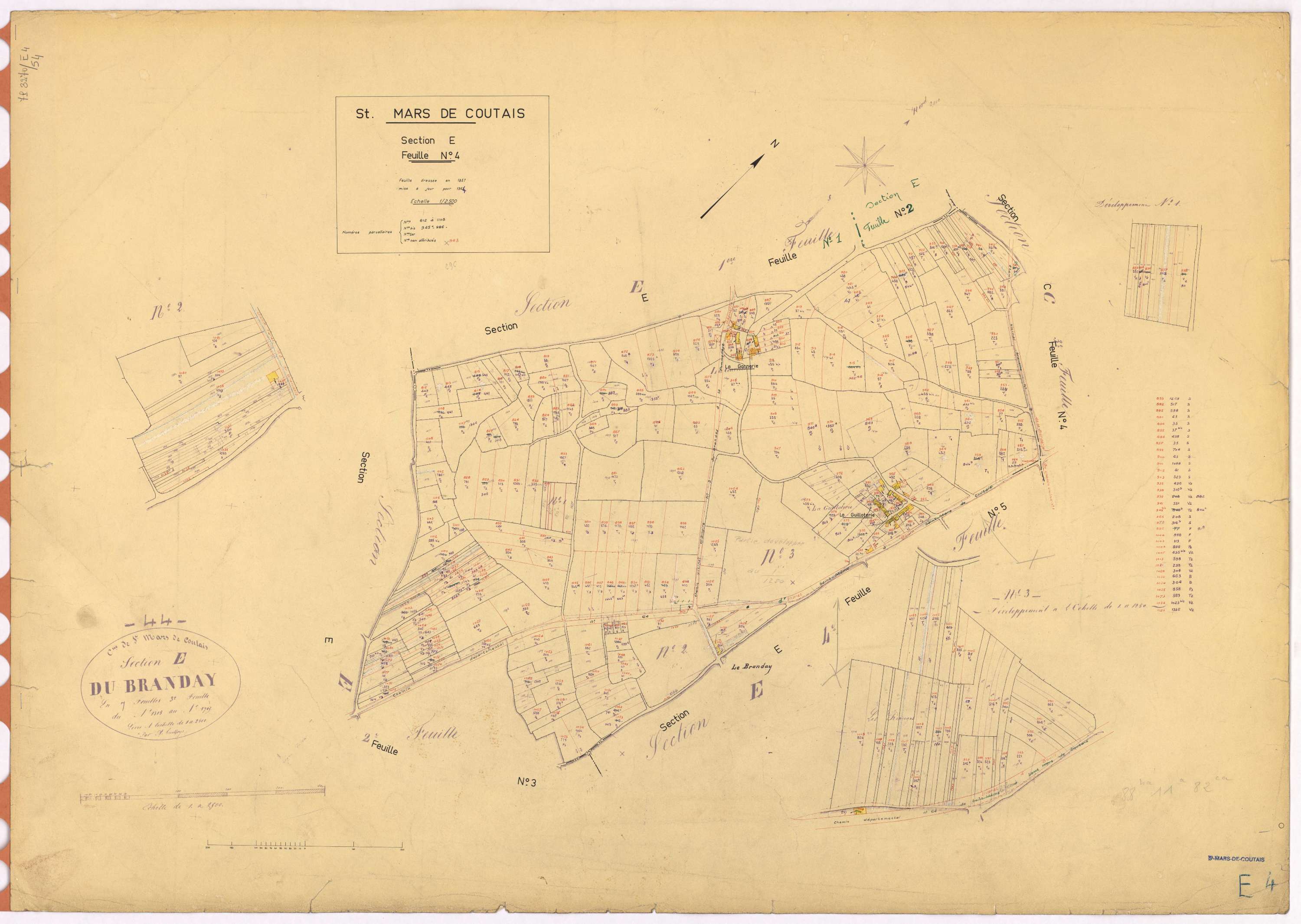 Saint-Mars-de-Coutais - Section E4 812-1108