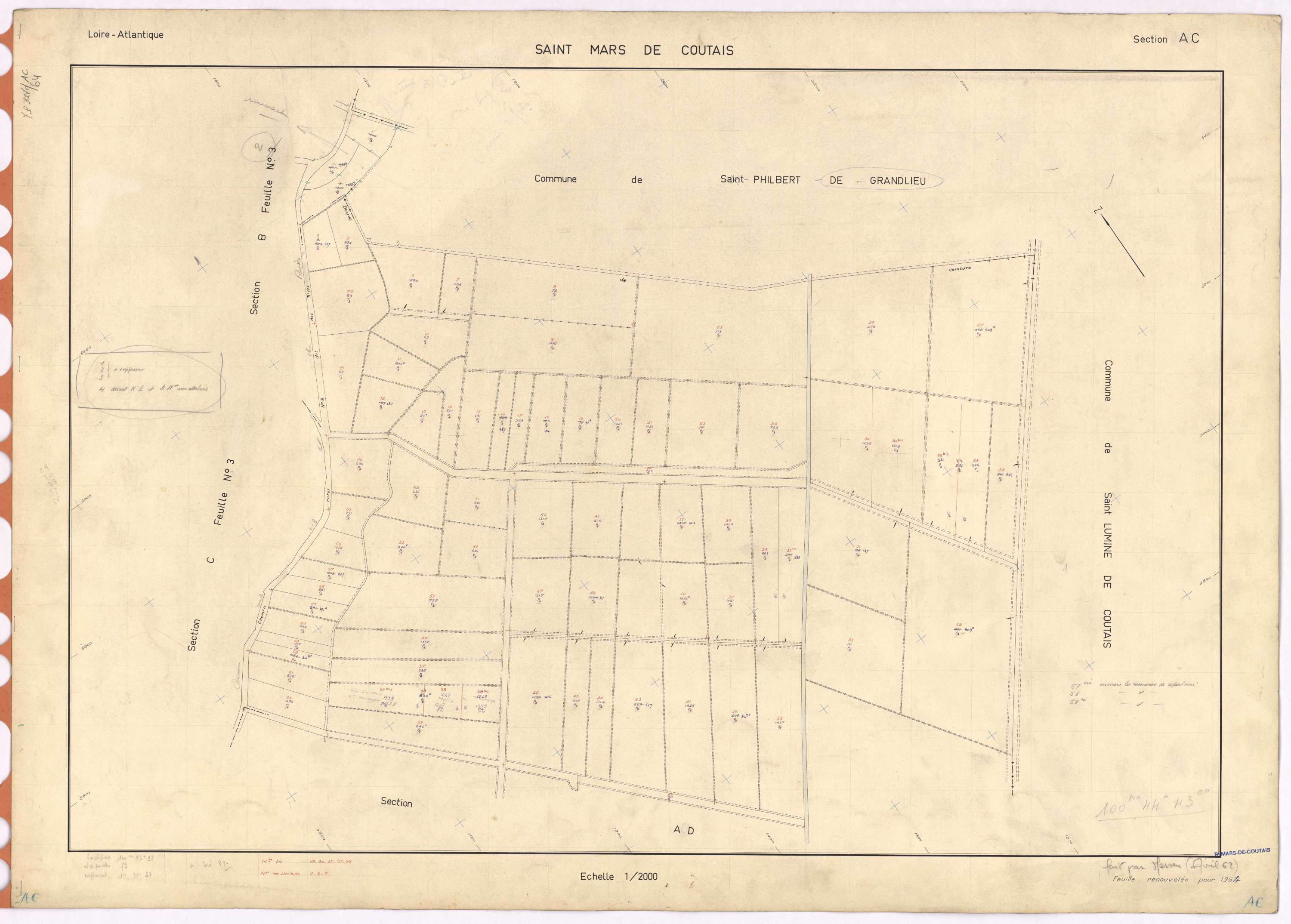 Saint-Mars-de-Coutais - Section AC 1-72