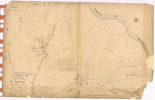 Saint-Mars-de-Coutais - Section A3 Surchaud (section du) ; 649-1105